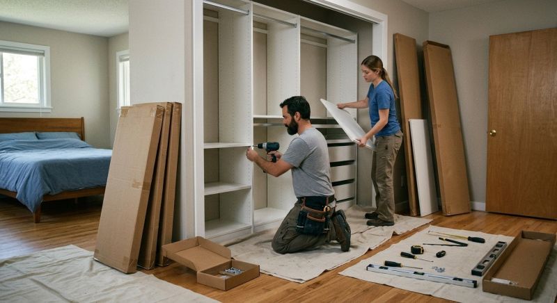 Closet Construction in Frederick, MD