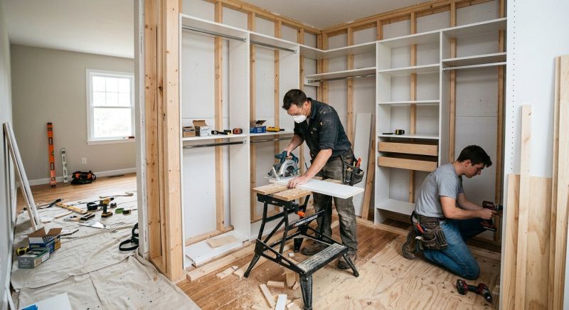 Closet Installation in Frederick, MD