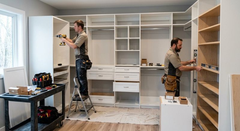 Walk In Closet Installation in Frederick, MD