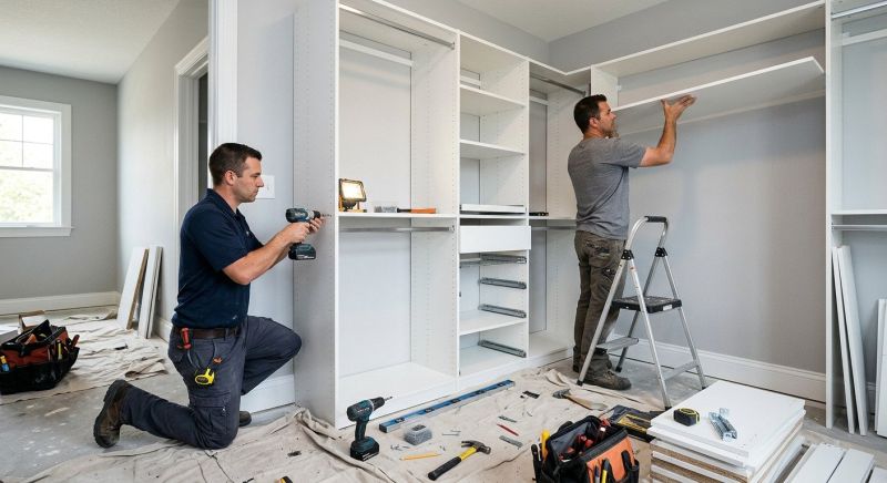 Walk In Closet Installation in Greensboro, NC