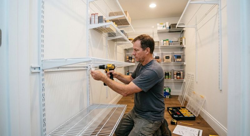 Wire Shelving Installation in Greensboro, NC